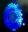 Blue LED fan in PSU